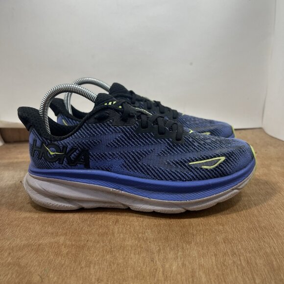 Hoka One One Clifton 9 Women's Size 6.5 B(Medium) Running Shoes Blue - Picture 1 of 9
